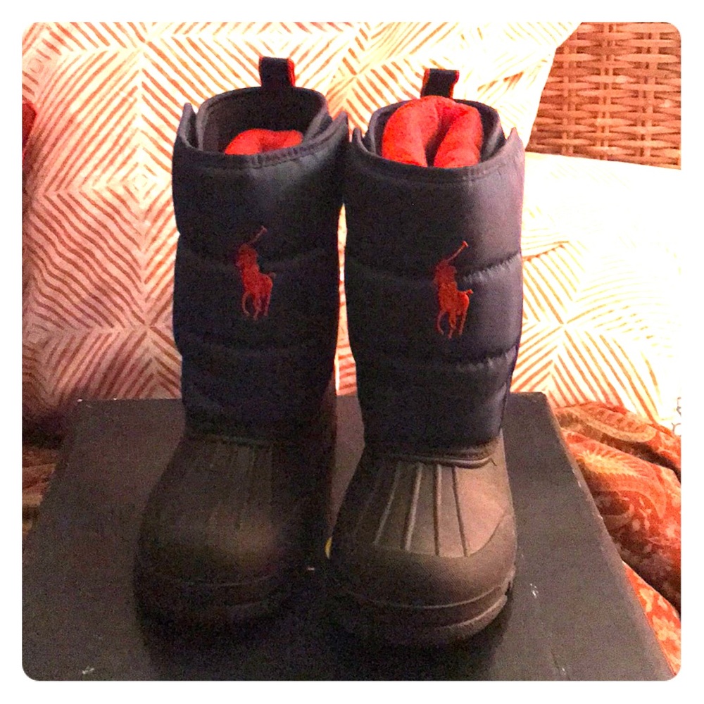 Brand New Polo Ralph Lauren Big Boys Boots